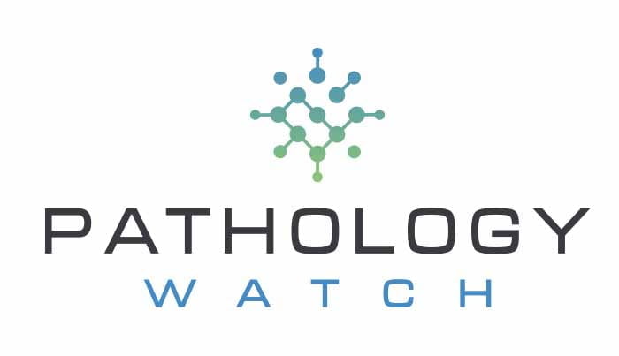 pathology watch logo white background