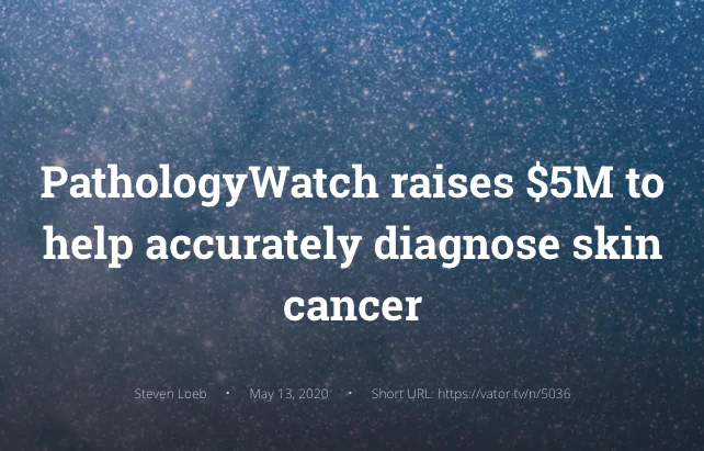 PathologyWatch raise 5m