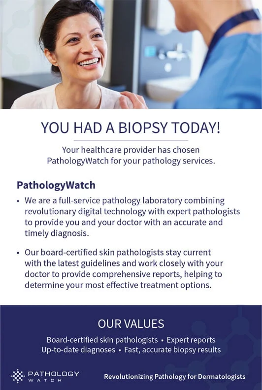 PathologyWatch Biopsy Flyer